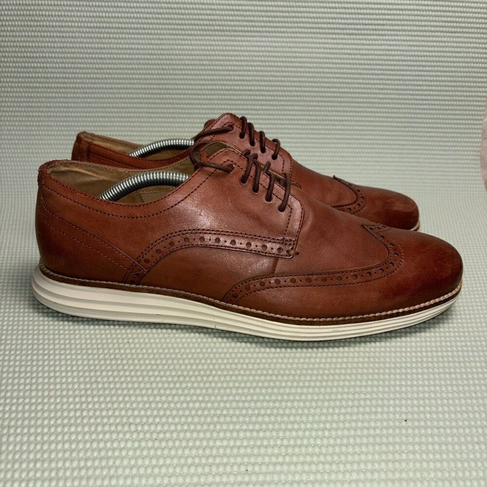 Cole Haan Original Grand Wingtip Oxford Shoes Men’s Size 11.5M C26471 Brown